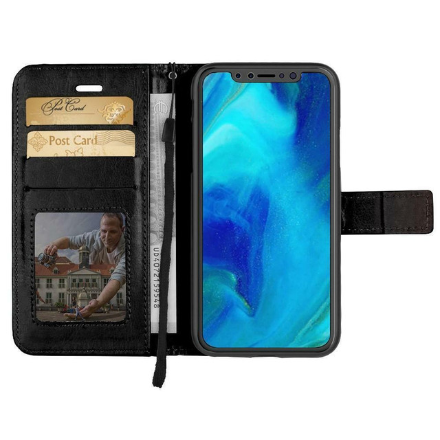 iPHONE XS MAX   LUXURY LEATHER BACK   CASES !! in Cell Phone Accessories in City of Montréal - Image 4