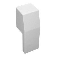Baseboarders Baseboarders Premium Easy Slip-On Baseboard Heater Cover Left Side Open End Cap - White (Any Size)