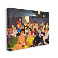 Stupell Industries Stupell Industries Vintage Theater Collage Canvas Wall Art Design By Barry Kite az-847