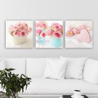 East Urban Home 3 Piece Wrapped Canvas Panoramic Photograph Print Set