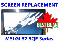Screen Replacement for MSI GL62 6QF Series Laptop
