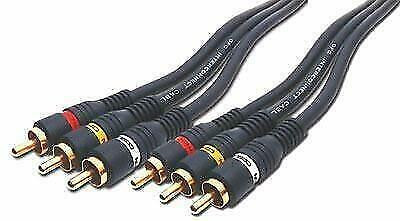 RCA 3 IN 1 AUDIO VIDEO CABLE 6FEET UP TO 65 FEET LENGTHS in Video & TV Accessories in Oshawa / Durham Region - Image 2