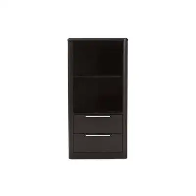 Lefancy The Carlingford 2-drawer bookcase solves your display and organizational dilemmas in one go....