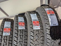 BRAND NEW WITH LABELS   DODGE RAM PROMASTER  HIGH PERFORMANCE    FIREMAX ALL TERRAIN 10 PLY LT225/75/16 SET OF 4