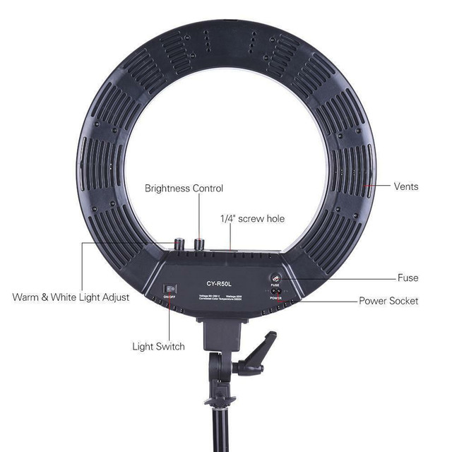 Studio LED Ring Light For Photography, Make-up, YouTube, Hair Salons, Nails - BRAND NEW! in Jewellery & Watches - Image 2