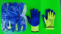 CHTOOLS Gloves Latex Knitted Insulated Green one Dozen Reg $ 60 Sale $30