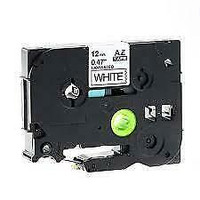 Weekly Promo! Brother TZe-231 Label Tape, 12mm (0.47), Black on White, Compatible