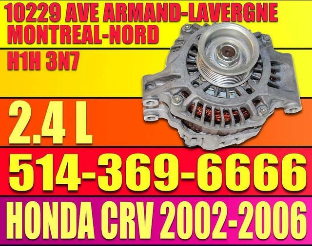 MOTEUR 2.4 HONDA CRV 2002 2003 2004 2005 2006 K24A CR-V, 02 03 04 05 06 Honda CRV Engine, K24A Motor  mécanique Auto in Engine & Engine Parts in City of Montréal - Image 3