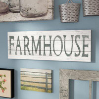 Gracie Oaks Vintage Farmhouse by Marmont Hill - Print on Wood
