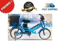 Sale! Food-Delivery eBike, 20“ High Quality Double Batteries Long Rang(120km-150km) ebike, Electric Bike