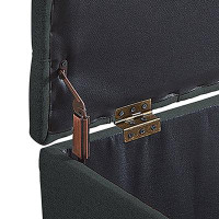 Latitude Run® Breeland Upholstered Flip Top Storage Bench