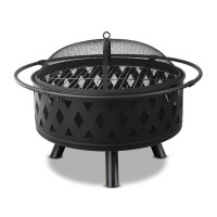Clearance!Barbecue Grill BBQ Grill Charcoal Kabob Stove Camping Outdoor Cooking Stainless Steel 32.3in black 251908