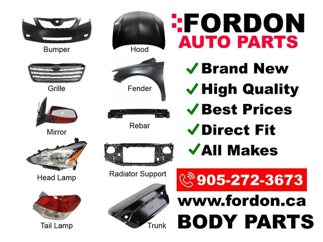 Hood - All Makes Models - Brand New in Auto Body Parts in Ontario - Image 2