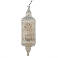 Northlight Seasonal 35" Moroccan Style Hanging Lantern Ceiling Light Fixture