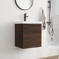 Wrought Studio 18'' Single Bathroom Vanity with Ceramic Top