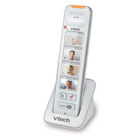 Vtech SN6307 CareLine Photo Speed Dial Accessory Handset for SN6127, SN6187 and SN6197, Silver