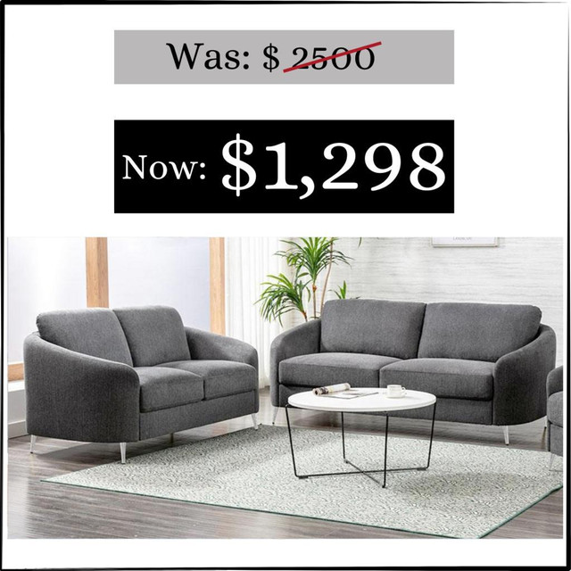 Couches On Huge Discount!!Kijiji Sale in Couches & Futons in Mississauga / Peel Region