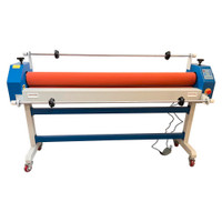63 inch (1600mm) Electric / Manual Cold Laminating Machine With Film Release Rod 122125