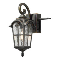 Bloomsbury Market 17 Inch Outdoor Wall Lantern With Built-In Outlet