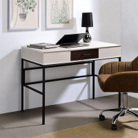 Latitude Run® Emmi-Leah Desk with Built in Outlets