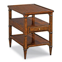 Woodbridge Furniture Marseille Tray Top End Table with Storage
