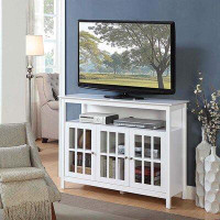 Beachcrest Home Bamard TV Stand with Storage Cabinets and Storage for TVs up to 55"
