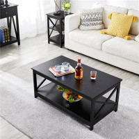 Gracie Oaks Avent Coffee Table with Storage