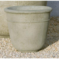 Campania International Carema Cast Stone Pot Planter