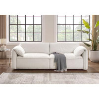 Hokku Designs 88.6In Modern Upholstered Sofa