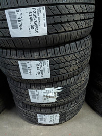 P235/60R18  235/60/18  KUMHO CRUGEN PREMIUM ( all season summer tires ) TAG # 16764