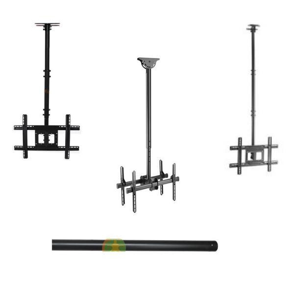 Weekly Promotion! Heavy- duty Ceiling TV Mount Bracket,Ceiling mount for TV, Extension Pipe  starting from $19.99 in TV Tables & Entertainment Units