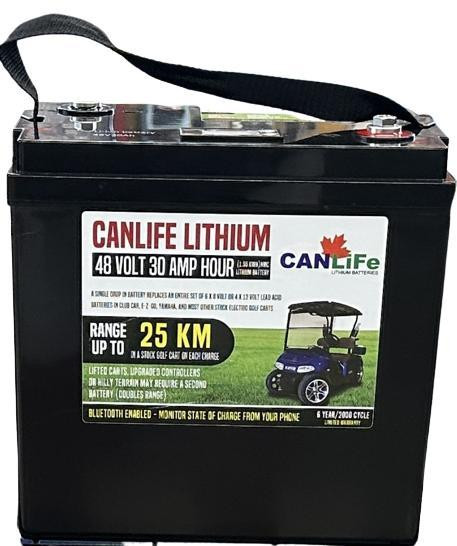 Upgrade Your Electric Golf Cart Batteries To Extended Long Life, Lightweight Zero Maintenance CanLiFe Lithium Batteries in ATV Parts, Trailers & Accessories - Image 2
