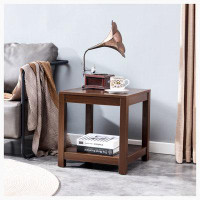 Ebern Designs Side Table , 2-Tier Small Space End Table,Modern Night Stand, Sofa table