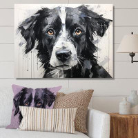 Winston Porter Sarabi Dog Portrait - Dog Wall Art Living Room