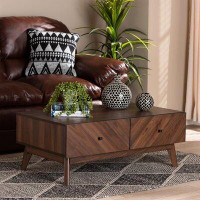 George Oliver Clearbrook 4 Legs Coffee Table with Storage