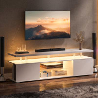 Wrought Studio Tv Stand Led Tv Console Media Console For Living Room