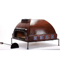 Tierra Firme Clay Freestanding Wood-Fired Pizza Oven