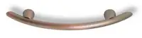 D. Lawless Hardware 2-1/2" Small Thin Pull Red Antique Copper