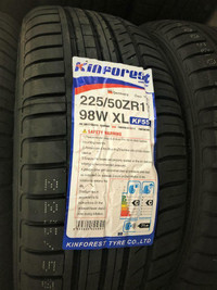 225/50R17 4 KINFOREST KF550 NEW A/S Tires