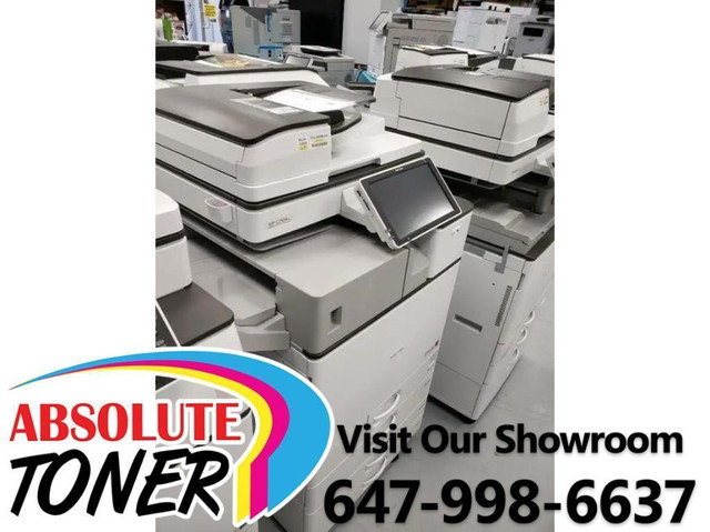 $33/month Ricoh MP C307  Color Laser Multifunction Printer Copy Print Scan Fax REPOSSESSED **LARGEST COPIERS SHOWROOM in Other Business & Industrial in Ontario - Image 4