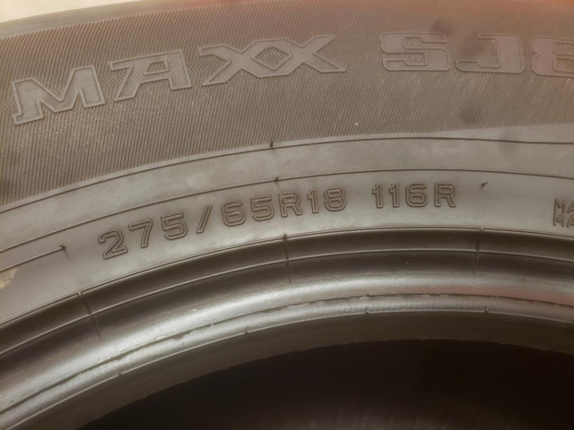 (ZH581) 2 Pneus Hiver - 2 Winter Tires 275-65-18 Dunlop 10-11/32 in Tires & Rims in Greater Montréal - Image 4