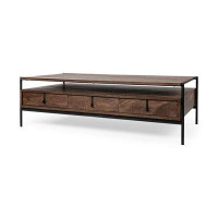 AllModern Marcos 4 Legs 1 Coffee Table with Storage