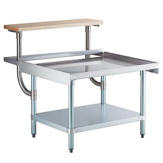Regency 30 x 36 16-Gauge Stainless Steel Equipment Stand -undershelf - wood cutting board - 4 sizes available in Other Business & Industrial - Image 3