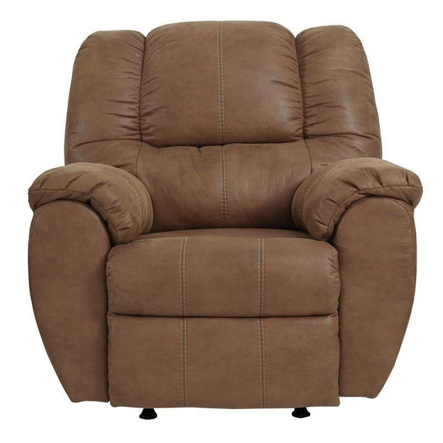 McGann Rocker Leather Look Recliner (1030225) in Chairs & Recliners - Image 3