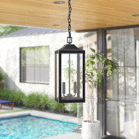 Trent Austin Design Gaudencia 2 -Bulb 20'' H Outdoor Hanging Lantern
