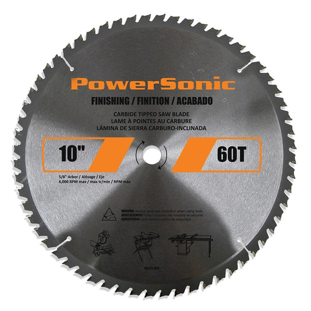 Powersonic 10-Inch Saw Blade Combo Pack in Power Tools in London - Image 3