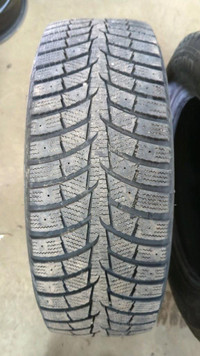 4 pneus dhiver P205/60R16 96T Laufenn i Fit Ice 17.0% dusure, mesure 9-11-11-9/32