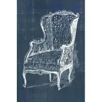 Bloomsbury Market Antique Chair Blueprint III