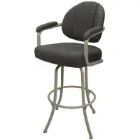 Hokku Designs Swivel Metal Counter 26" Bar Stools - Kitchen Island Chair