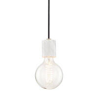 Hudson Valley Asime 1 - Light Single Bulb Pendant